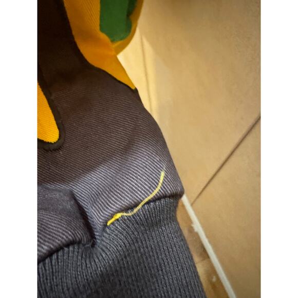 Vintage Chase Authentics M&Ms NASCAR Jacket XL Yellow Embroidered Sponsor Racing - Picture 14 of 14